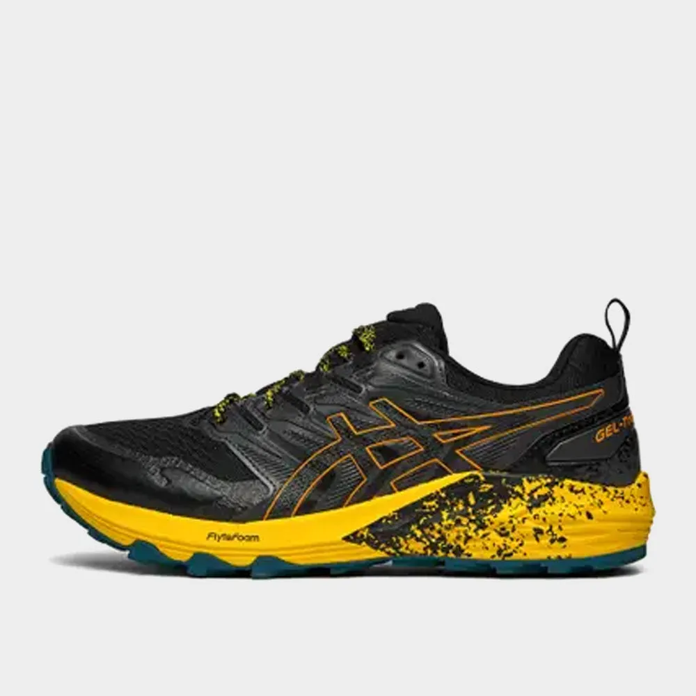 Asics Mens GeL-Trabuco Terra Trail Running Black Yellow _ 180626 _ Black