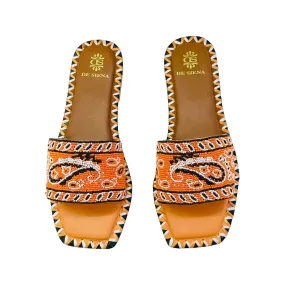 BANDANA ORANGE FLATS