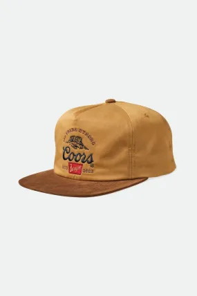 Coors 150 Arch Snapback - Golden Brown