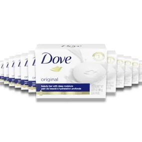 Dove - Original White Soap Bar - 3.17 oz  - 48 Pack