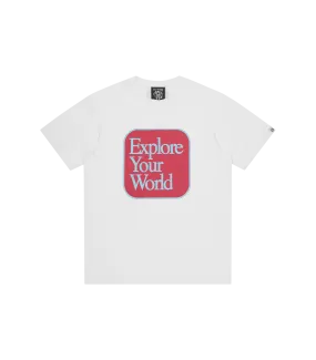 EXPLORE YOUR WORLD T-SHIRT - WHITE